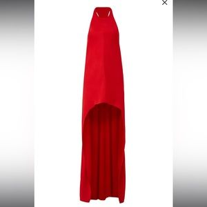 Kaufmanfranco Red High Low Gown Size 2